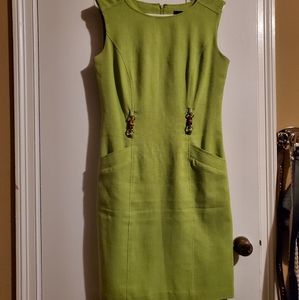 Green Pocket Dress